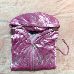 Women velvet hoodie